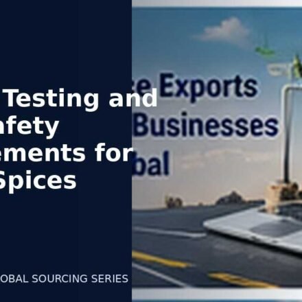 Quality Testing and Food-Safety Requirements for Indian Spices
